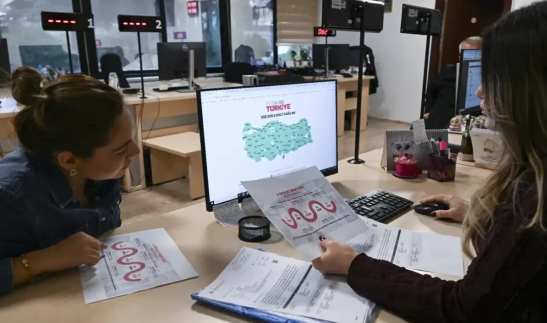 500 bin sosyal konut projesine başvurular yoğun ilgi gördü. 5