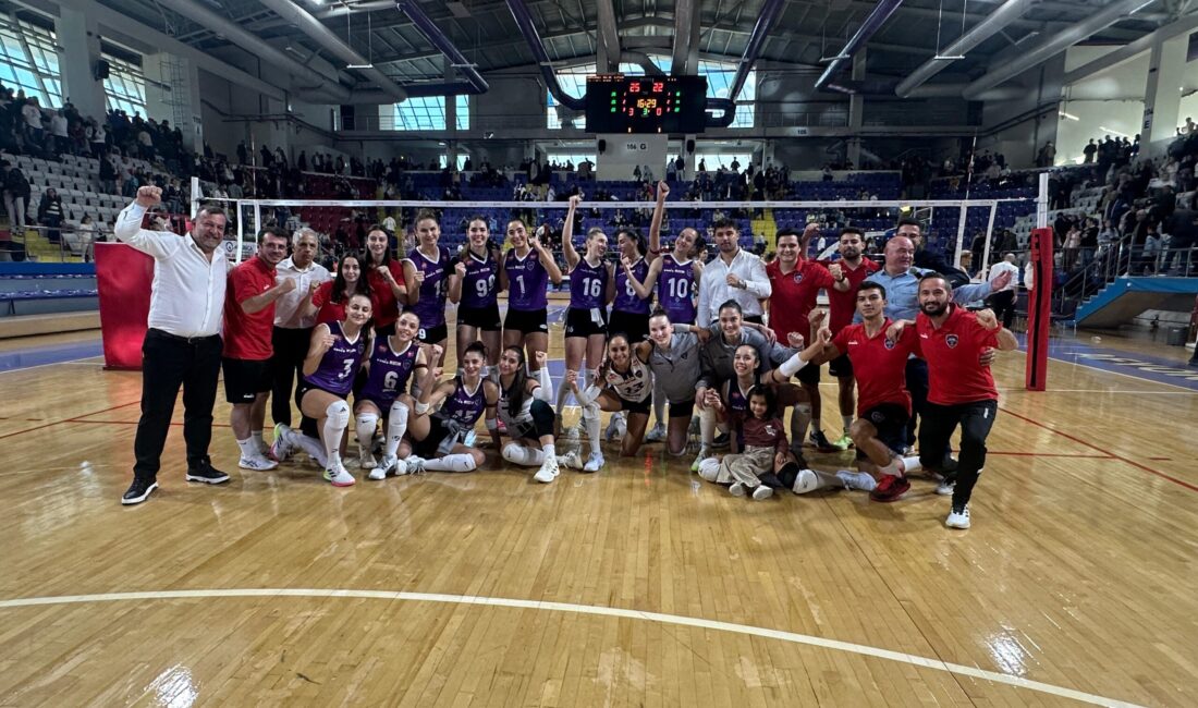 Prof. Dr. Veysel Eroğlu Spor Salonu’nda gerçekleştirilen mücadelede ev sahibi