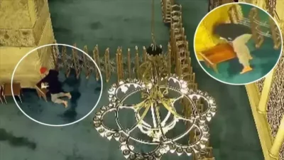 11 Temmuz 2025'te Ayasofya Camii'nde kundaklama girişiminde bulunan Mesut G.,