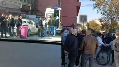 İstanbul Eyüpsultan Düğmeciler'de bir markette ailesiyle alışveriş yapan 5 yaşındaki