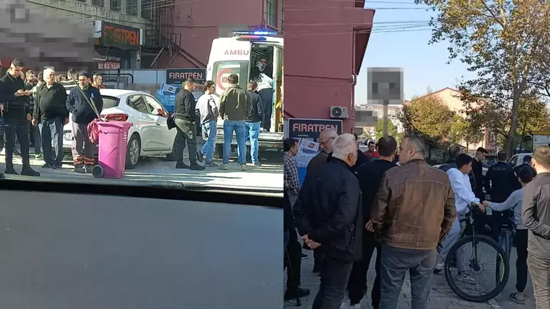 İstanbul Eyüpsultan Düğmeciler'de bir markette ailesiyle alışveriş yapan 5 yaşındaki