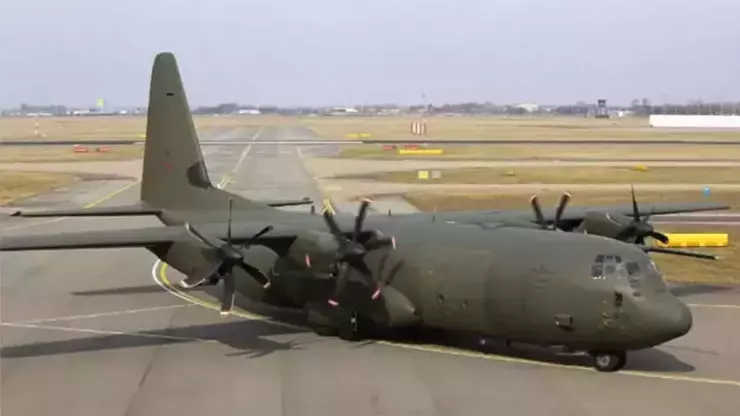 Milli Savunma Bakanlığı, Azerbaycan’dan Türkiye’ye dönerken Gürcistan-Azerbaycan sınırında düşen C-130