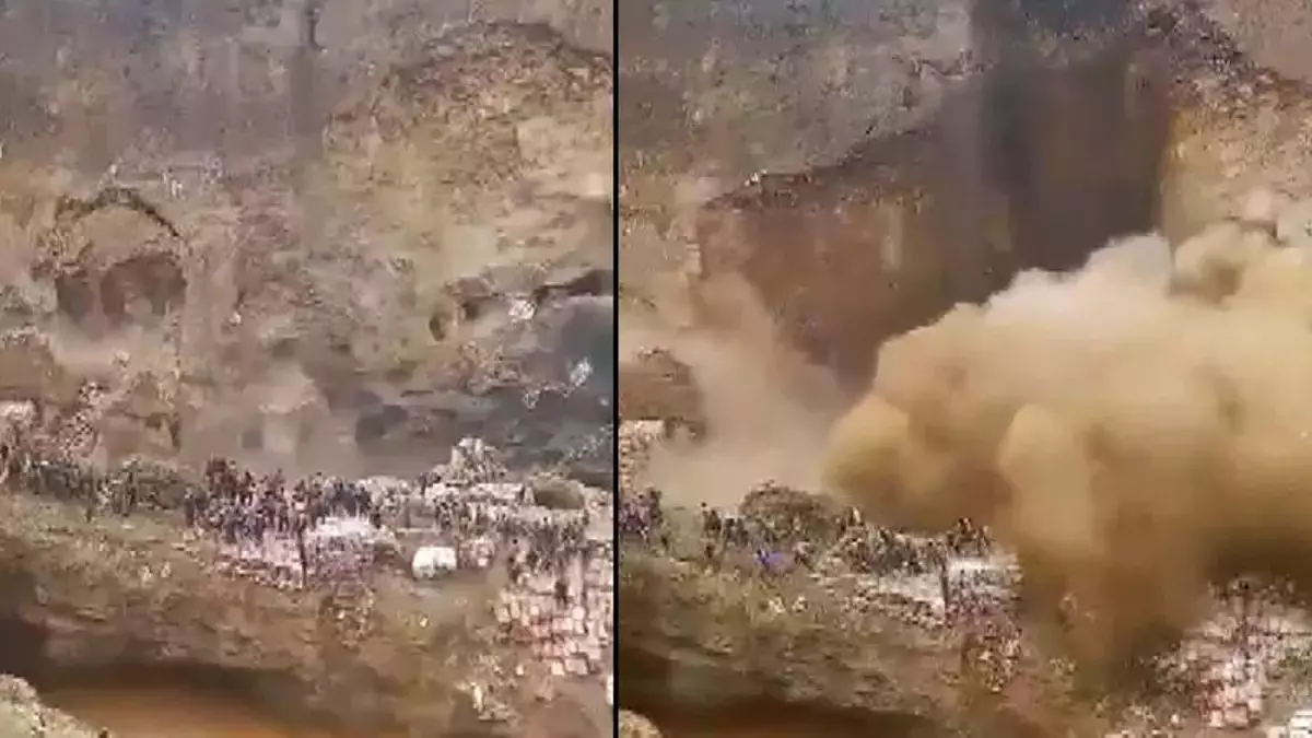 Kongo Demokratik Cumhuriyeti’nin Lualaba eyaletine bağlı Kolwezi kentindeki Kawama maden