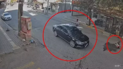 Mardin’in Nusaybin ilçesinde yolun karşısına geçmeye çalışan 6 yaşındaki Deniz