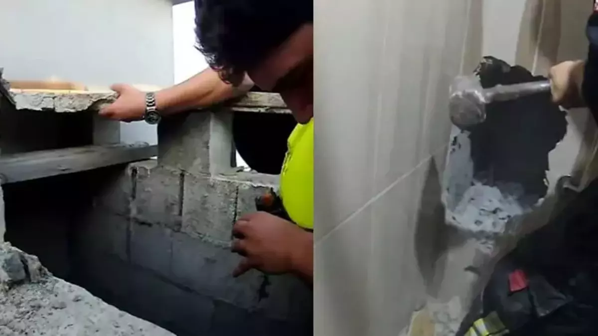 Mersin’de kablo çekmek için çıktığı binada havalandırma boşluğuna düşen işçi,