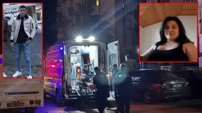 Uzaklaştırma kararına rağmen görüştüğü kız arkadaşı Dilruba Elif Çetin'i sırtından