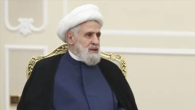 Hizbullah lideri Naim Kasım, İsrail’in Beyrut saldırısında hayatını kaybeden Haytam