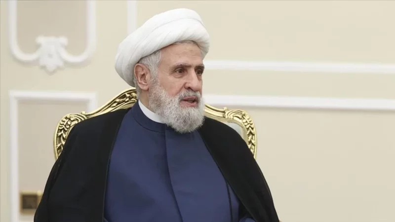 Hizbullah lideri Naim Kasım, İsrail’in Beyrut saldırısında hayatını kaybeden Haytam