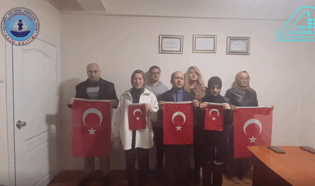 Altınokta Körler Derneği Afyonkarahisar Şube Başkanı Hakan Erdoğan ve dernek