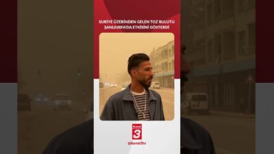 Kanal 3Cum, Kasım 14, 2025 2:25pmURL:Embed:Suriye üzerinden gelen yoğun toz