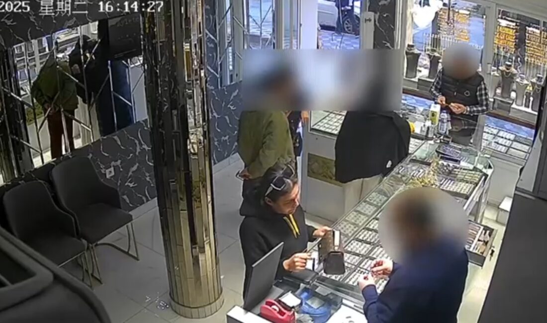 Ankara'nın Sincan ilçesindeki 3 farklı kuyumcuya sahte altın satışı yapan