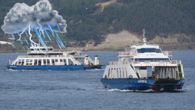 Ege Denizi'ndeki fırtına, Bozcaada ve Gökçeada hatlarında yapılacak bazı feribot