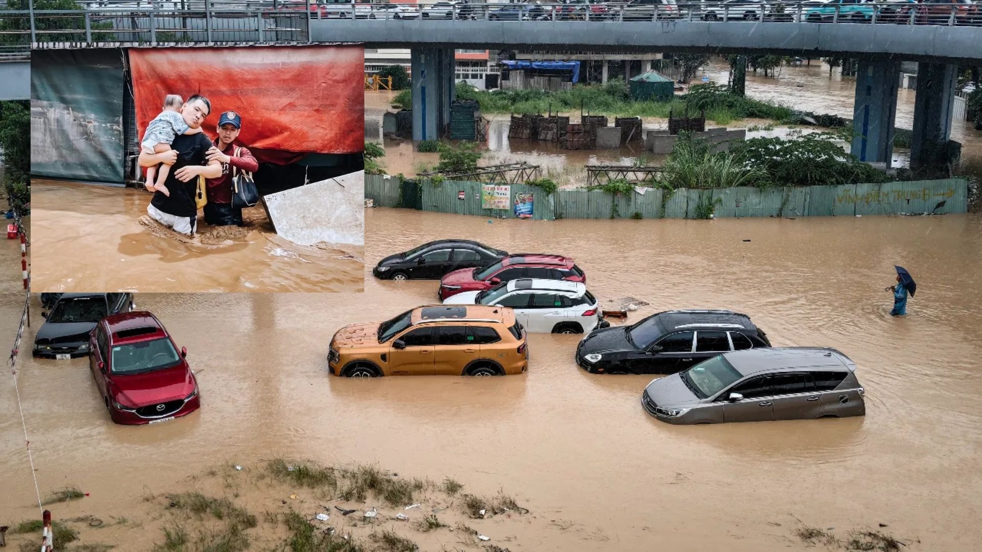 Güneydoğu Asya’yı etkisi altına alan muson yağışları Tayland ve Vietnam’da
