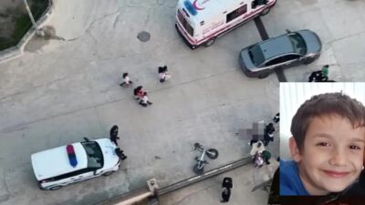 Ordu’nun Ünye ilçesinde yokuştan inen elektrikli bisikletin bina duvarına çarpması