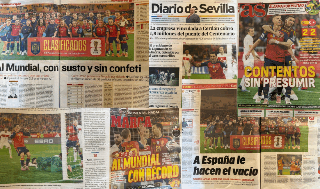 Dünya Kupası Elemeleri’nde İspanya ile 2-2 berabere kalan A Milli