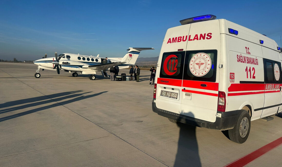 Tokat’ta beyin kanaması sonucu Tokat Gaziosmanpaşa Üniversitesi Araştırma ve Uygulama