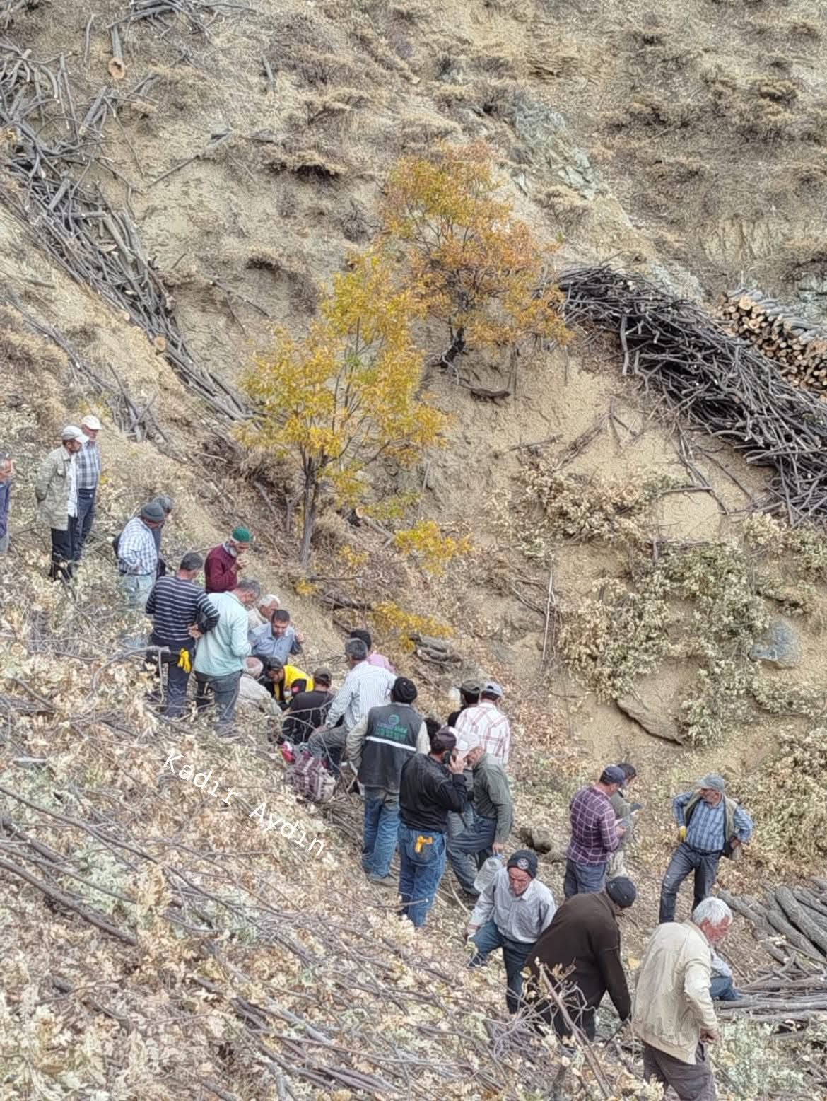 Malatya’nın Doğanşehir ilçesinde yakacak odun toplamak için dağa çıkan Yaşar