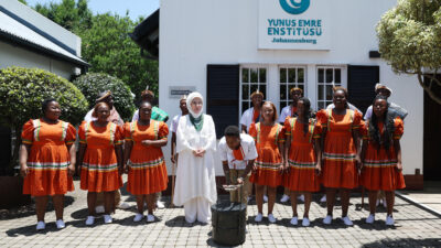 CUMHURBAŞKANI Recep Tayyip Erdoğan'ın eşi Emine Erdoğan, Güney Afrika'da Yunus