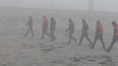 Erzurum’da 73 yaşındaki çoban Abdurrahman Kansu, 160 koyunu otlatmaya çıktıktan