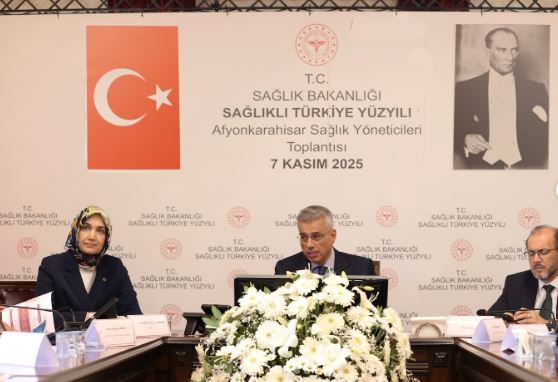 Sağlık Bakanı Prof. Dr. Kemal Memişoğlu başkanlığında, Afyonkarahisar'da "Sağlıklı Türkiye