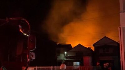 Japonya’nın Oita eyaletinde çıkan yangın, 49 dönümlük alanı etkisi altına