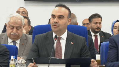 Teknoloji ve Sanayi Bakanı Mehmet Fatih Kacır, TBMM’de yaptığı açıklamada