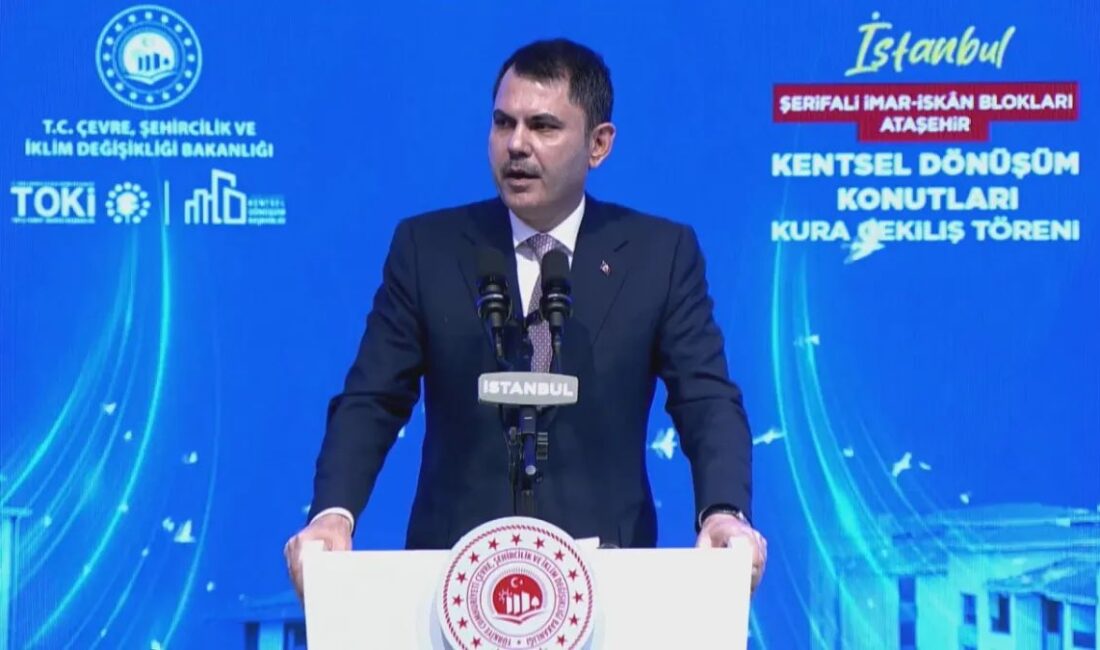 Çevre, Şehircilik ve İklim Değişikliği Bakanı Murat Kurum Yüzyılın Konut