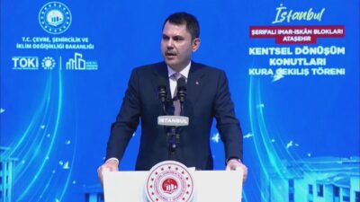 Çevre, Şehircilik ve İklim Değişikliği Bakanı Murat Kurum Yüzyılın Konut