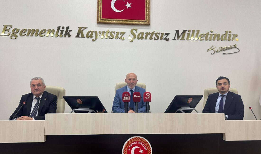 Afyonkarahisar İl Genel Meclisi Kasım ayı toplantılarının 6. oturumunda, Dinar