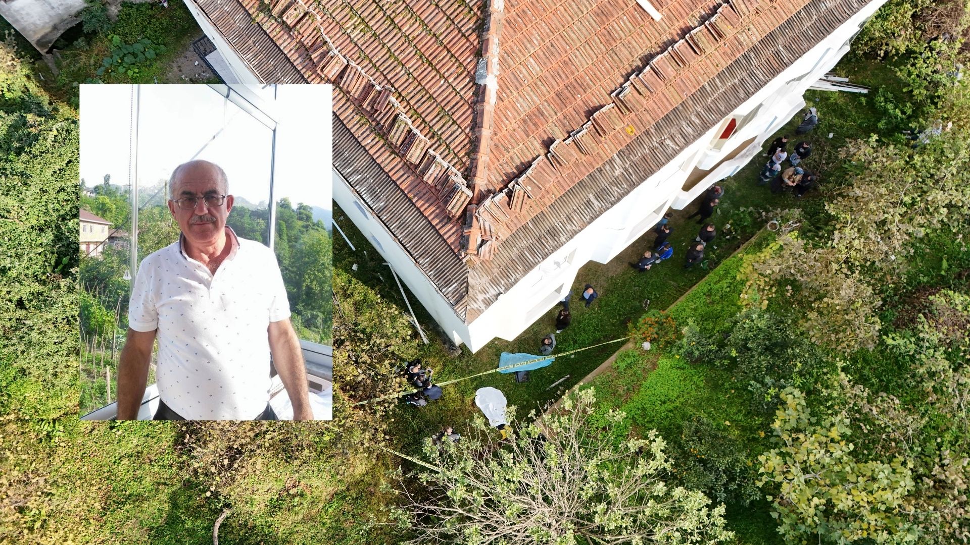 Trabzon’da tamiratını yaptığı binanın çatı katından düşen inşaat ustası Sefer