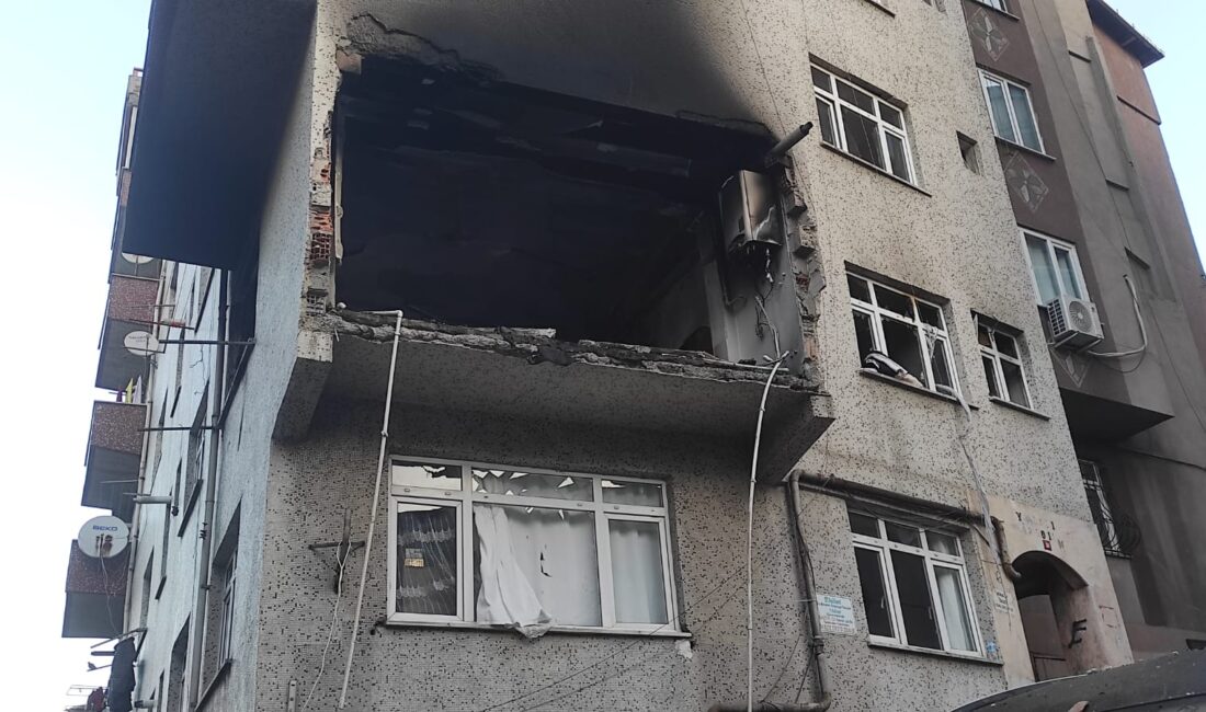 İstanbul Kağıthane’de 6 katlı bir binanın ikinci katındaki dairede meydana