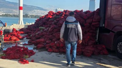 İzmir'de yasa dışı avlanan 27 ton kara midye, Tarım ve