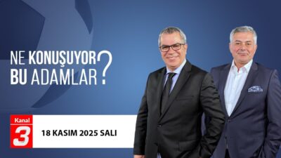 Kanal 3Sal, Kasım 18, 2025 9:02pmURL:Embed:📶https://kanal3.com.tr/ Sosyal Medya Hesaplarımızı Takip
