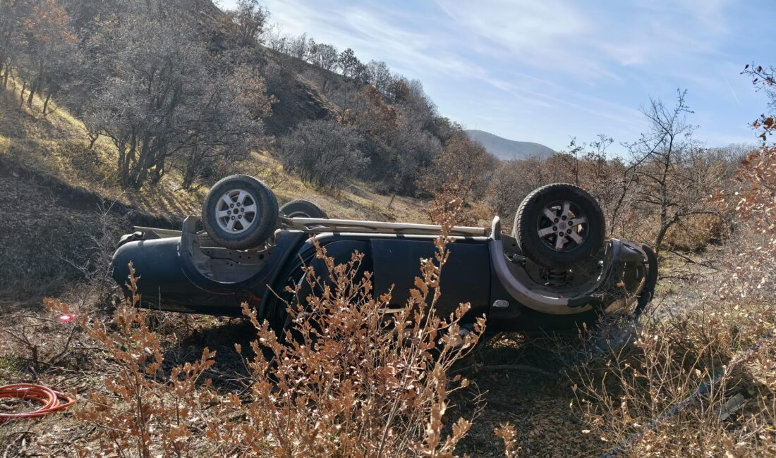 Sivas Yıldızeli’nde kendisinden haber alınamayan öğretmen Vedat Söylemez (39), devrilmiş