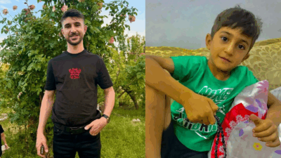 TIR ile otomobilin çarpıştığı kazada hayatını kaybeden Burhan ve Bünyamin