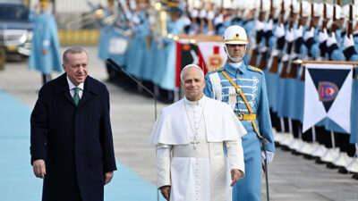 Vatikan Devlet Başkanı Papa 14. Leo, Cumhurbaşkanı Erdoğan tarafından, 