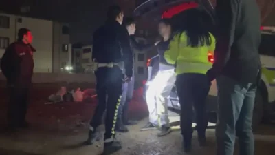 Bursa’nın İnegöl ilçesinde gece yarısı uygulama yapan polis ekiplerinin "dur"