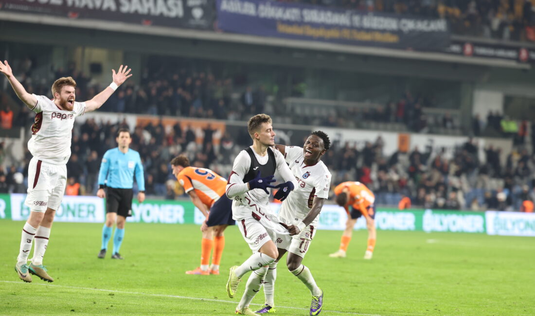 Başakşehir Fatih Terim Stadyumu'nda oynanan Süper Lig maçında Trabzonspor, RAMS