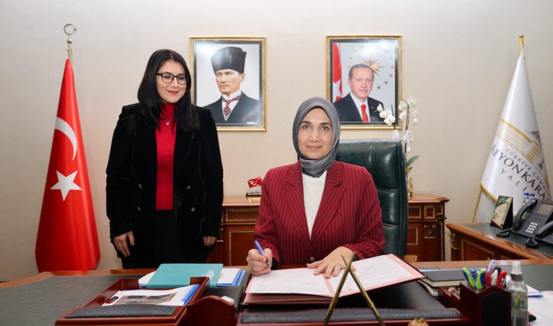 Afyonkarahisar Valiliği tarafından Beyazay Derneği Afyonkarahisar Şubesine tahsis edilen binada,