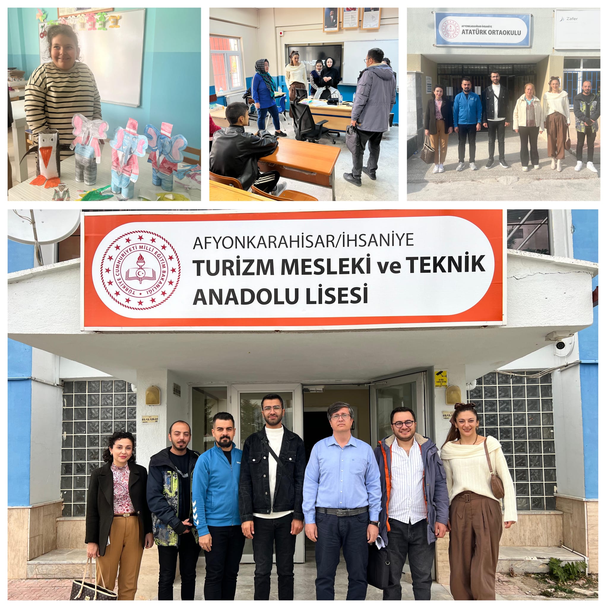 Afyonkarahisar'da Rehberlik ve Araştırma Merkezi (RAM) koordinasyonunda yürütülen "Özel Eğitimde