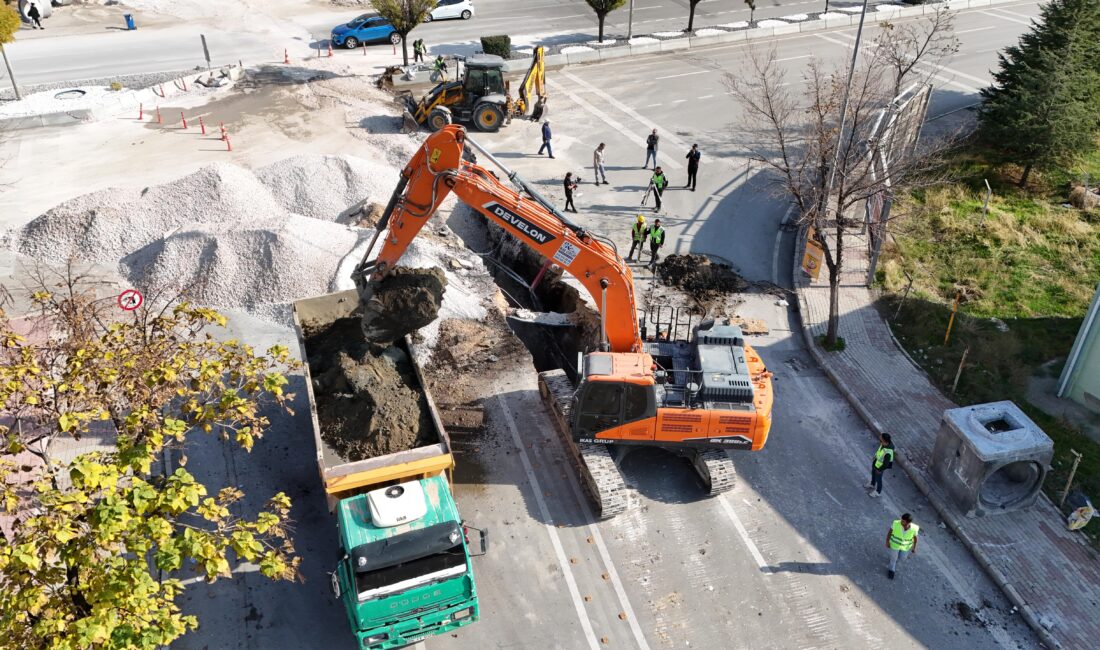Afyonkarahisar Belediyesi, kentin altyapı sistemini güçlendirmek amacıyla önemli bir çalışmaya