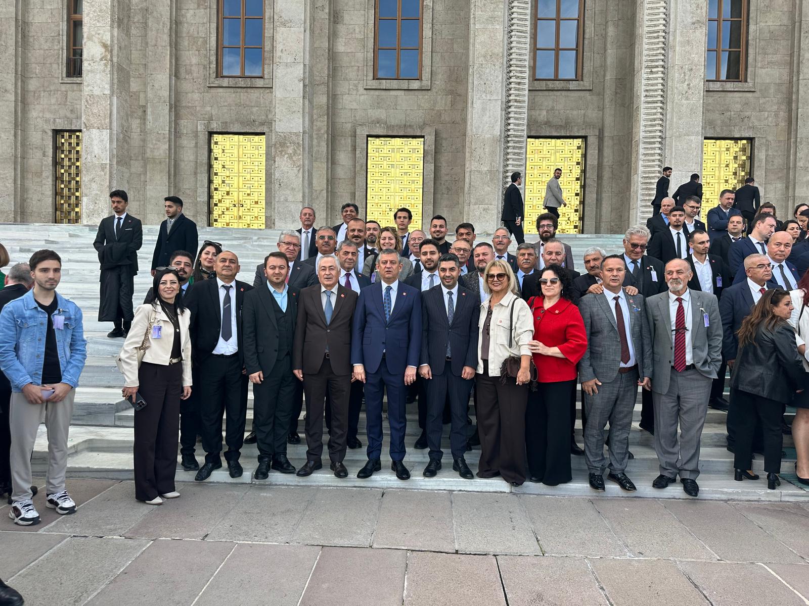 CHP Afyonkarahisar İl Başkanı Hasan Karadeniz, Merkez İlçe Başkanı Murat