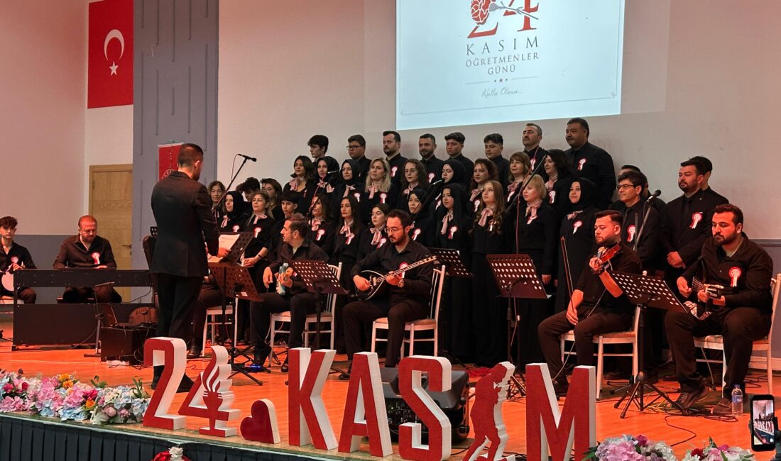 24 Kasım Öğretmenler Günü, Afyonkarahisar’da Şehit Kerim Üye Konferans Salonu’nda