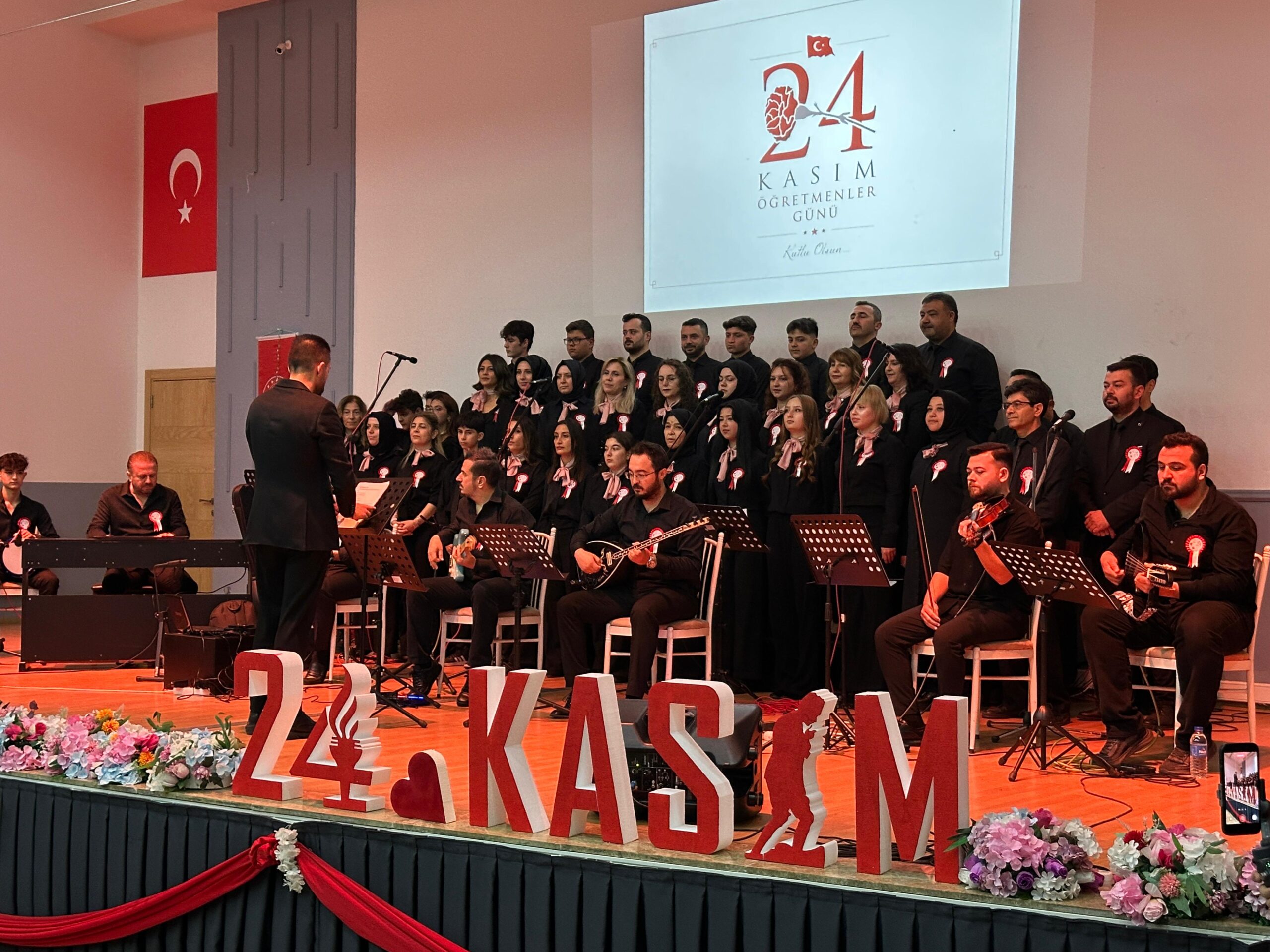 24 Kasım Öğretmenler Günü, Afyonkarahisar’da Şehit Kerim Üye Konferans Salonu’nda