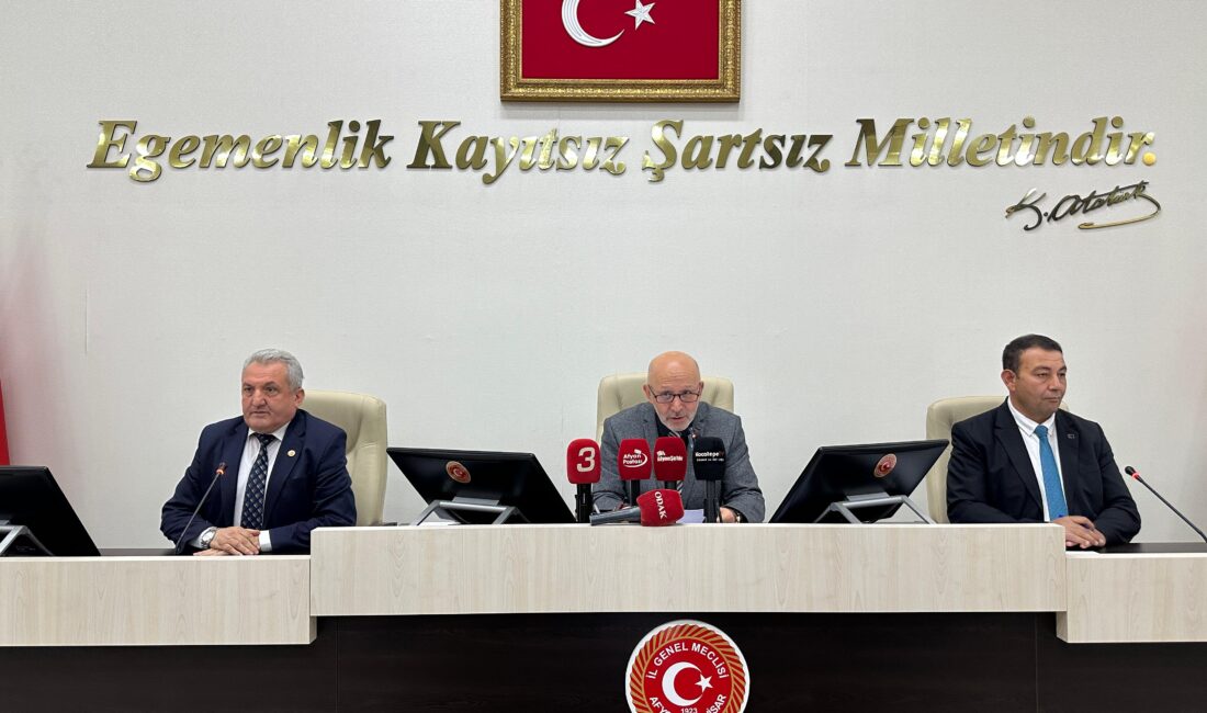 Afyonkarahisar İl Genel Meclisi, 2025 Yılının Son Oturumunu Gerçekleştirdi
