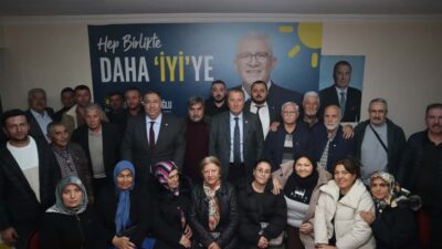 Partisinin ilçelerde gerçekleştirdiği programlara katılan İYİ Parti Genel Başkan Yardımcısı