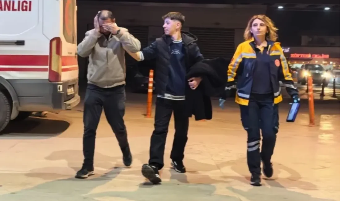 Bursa İnegöl'de alkol aldıktan sonra dengesini kaybederek düşen bir kişi,