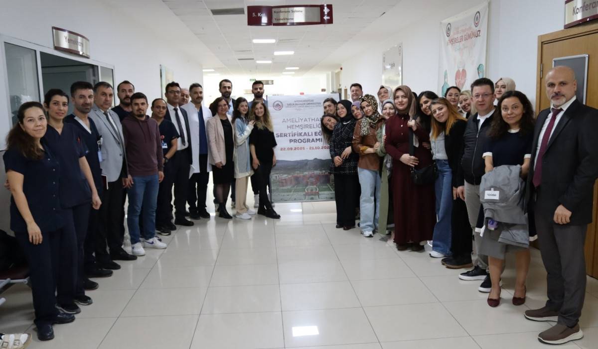 AFSÜ Hastanesinde düzenlenen Sağlık Bakanlığı onaylı Ameliyathane Hemşireliği Sertifikalı Eğitim
