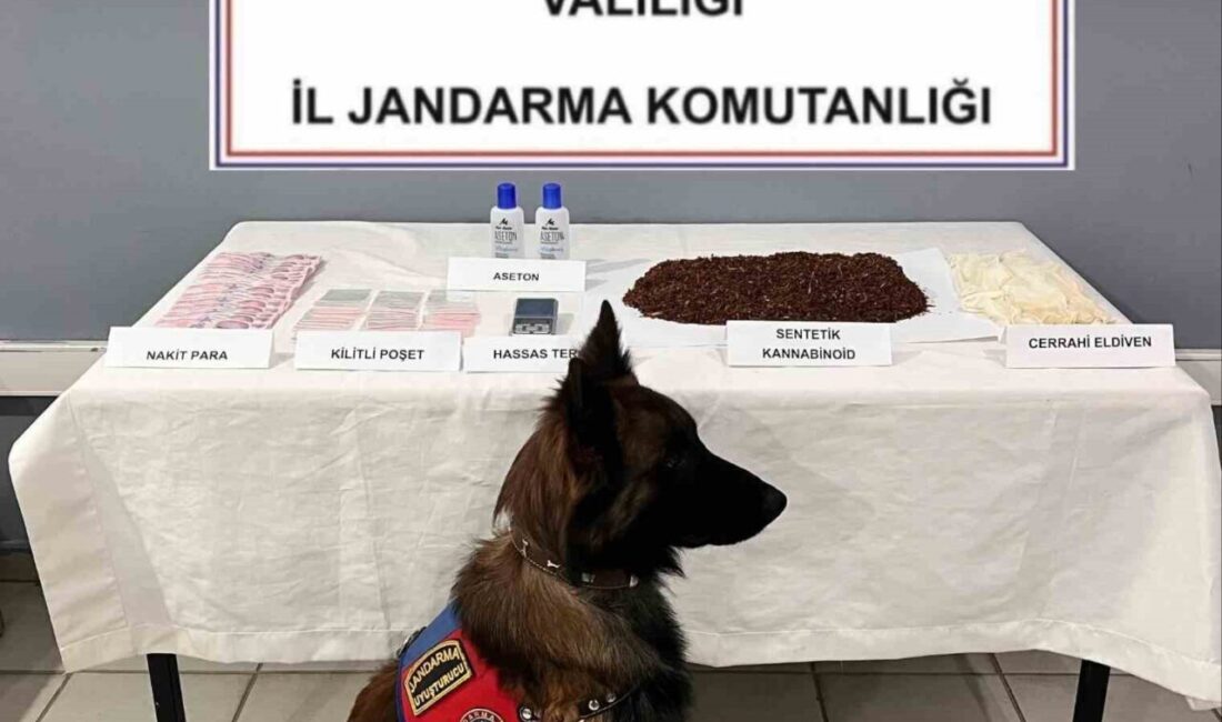 Afyonkarahisar’da 700 gram uyuşturucu aseton yedirilmiş ve uyuşturucu madde olduğu