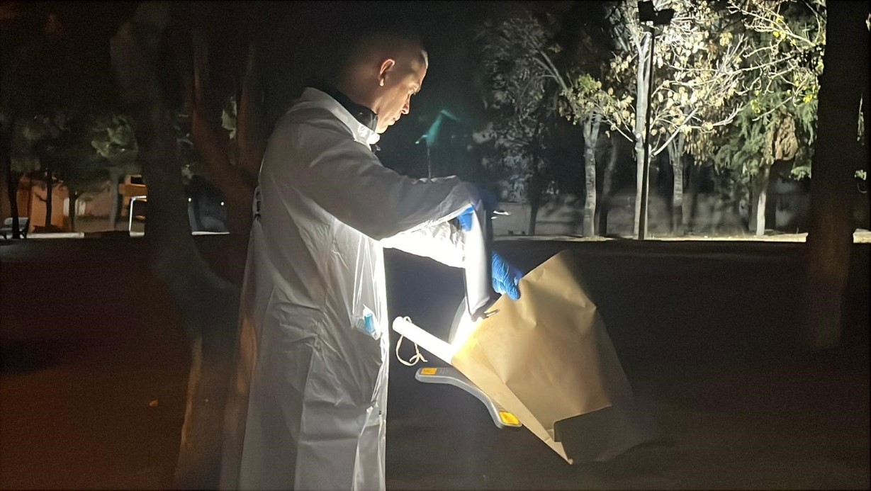 Karaman’ın Mehmet Akif Ersoy Mahallesi’nde bulunan bir parkta, 17 yaşındaki